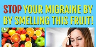 Stop Your Migraine By Smelling This Fruit!!