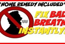 How to Fix Bad Breath INSTANTLY! Home Remedy Included!