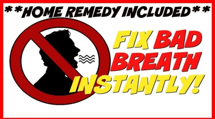 How to Fix Bad Breath INSTANTLY! Home Remedy Included!